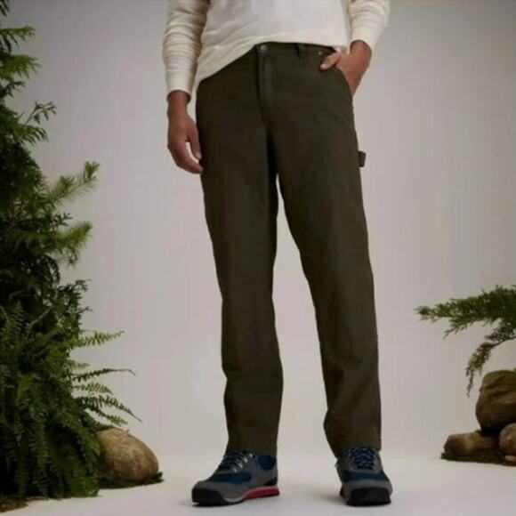 Alpine Design Men's Vintage Olive Utility Pant Size 36 X 32 - Picture 1 of 9